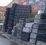 Reclaimed slates.